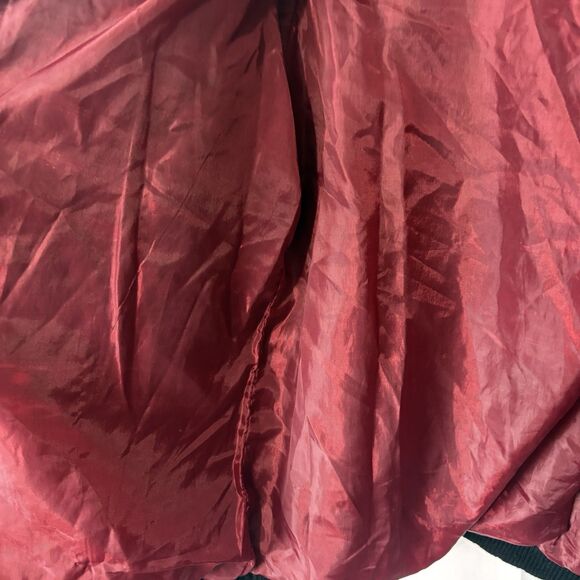 Jenny Red Acrylic Blend Floral Beaded Embroidered Button-Up Cardigan Size M - Picture 9 of 9